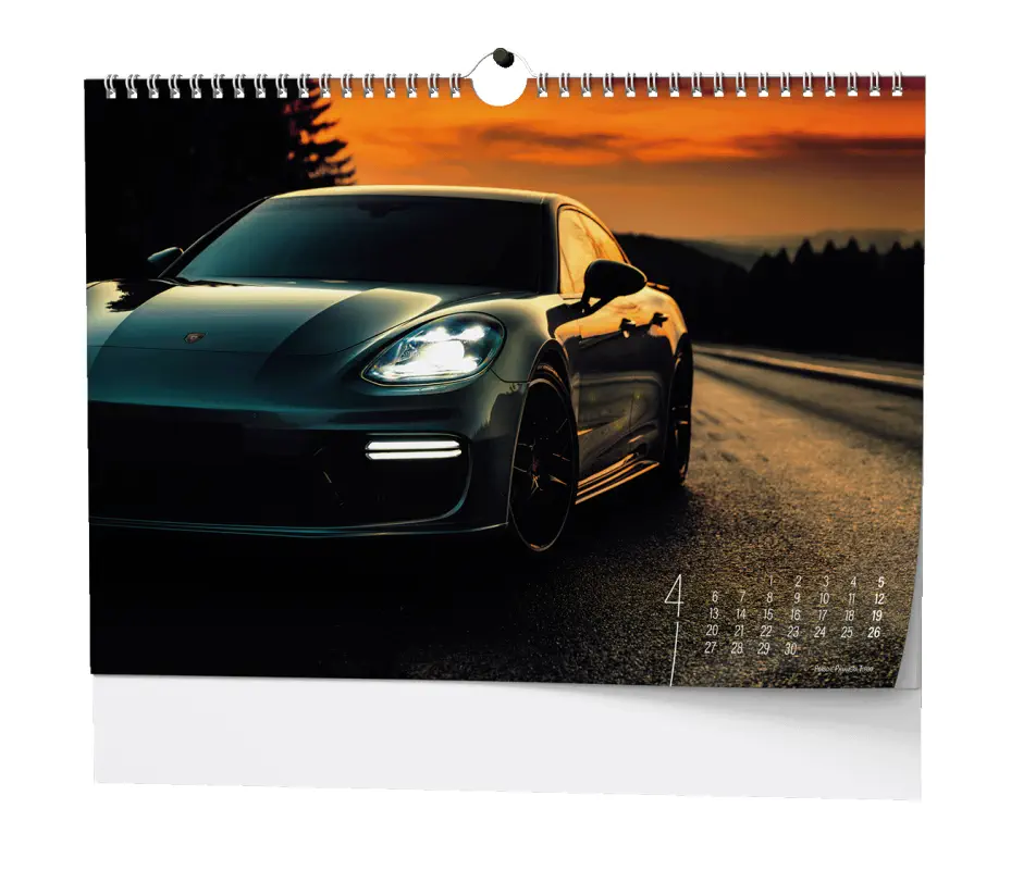 Nástěnný kalendář 2026 Dream Cars - A3