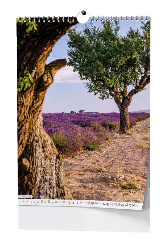 Nástěnný kalendář 2026 Provence - A3