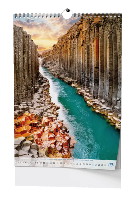 Nástěnný kalendář 2026 Řeka čaruje - A3