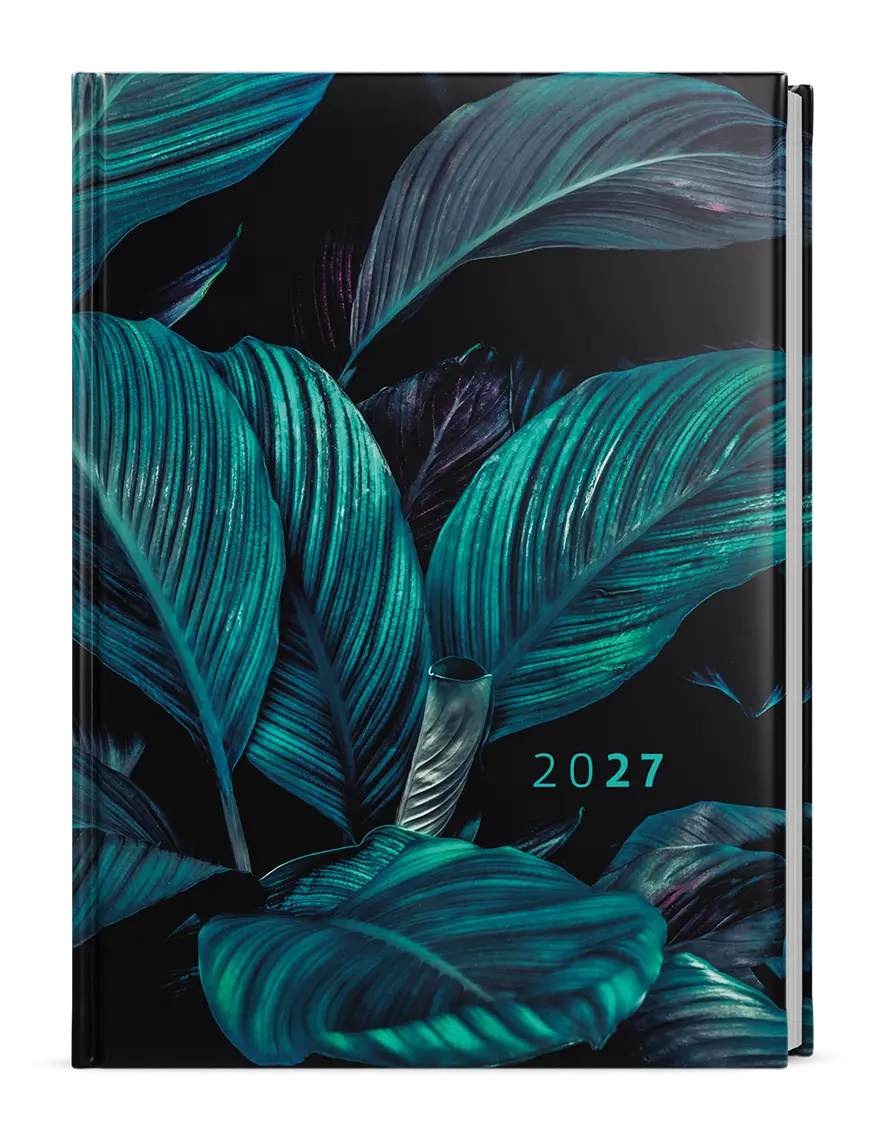 Diář 2027 Denní diář - Goliáš - Lamino - A4 - Tropic