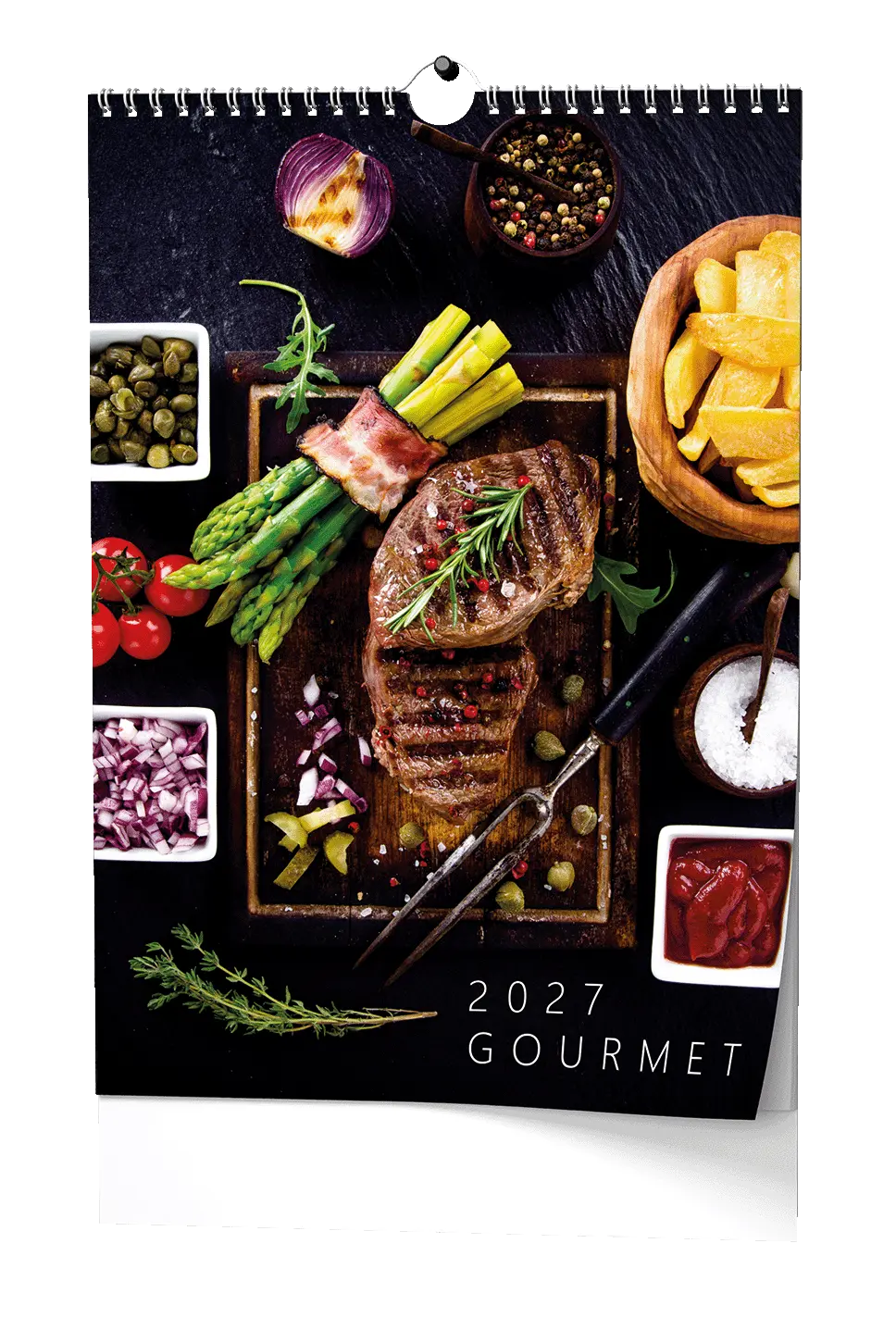 Nástěnný kalendář 2027 Nástěnný kalendář - Gourmet - A3