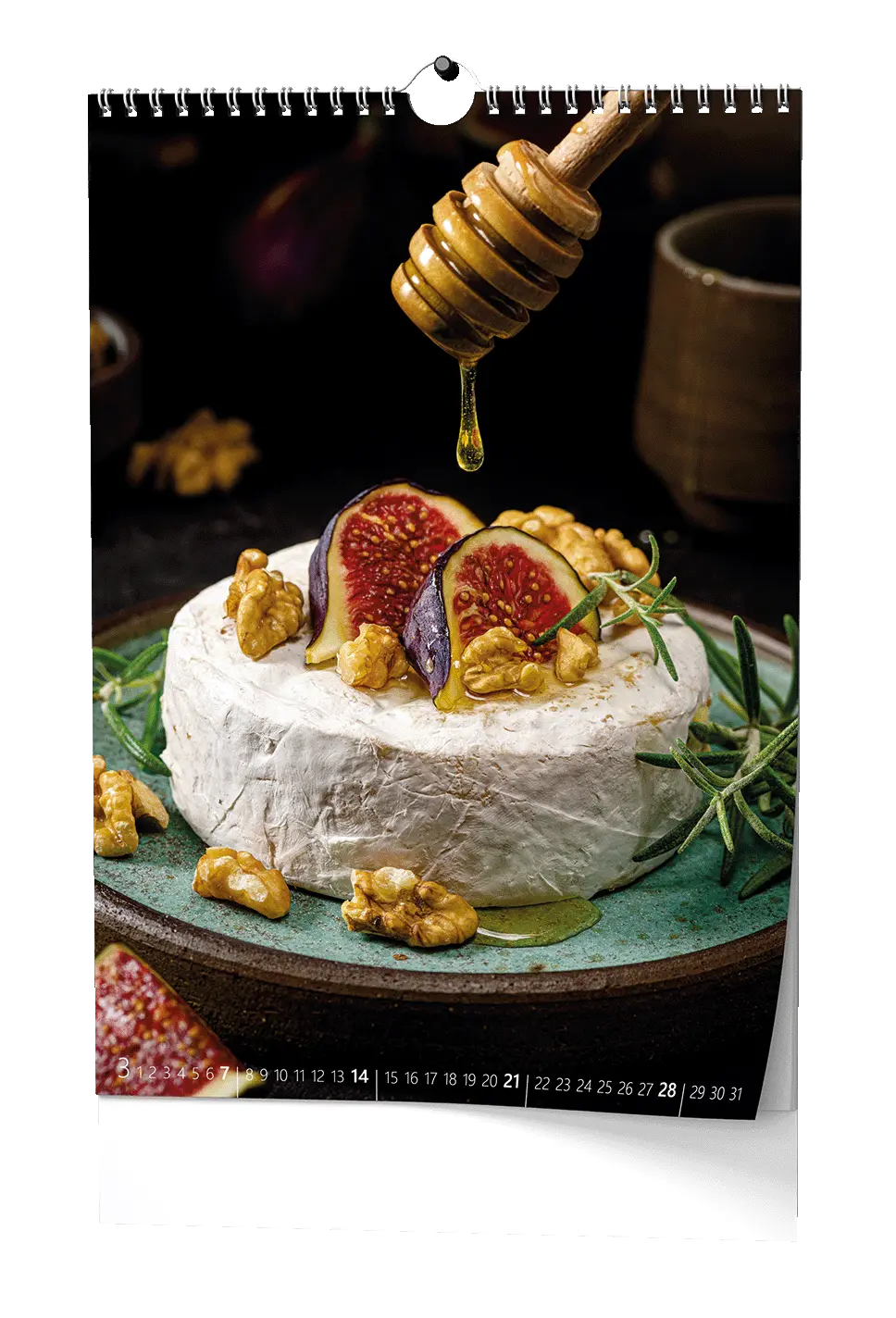 Nástěnný kalendář 2027 Nástěnný kalendář - Gourmet - A3