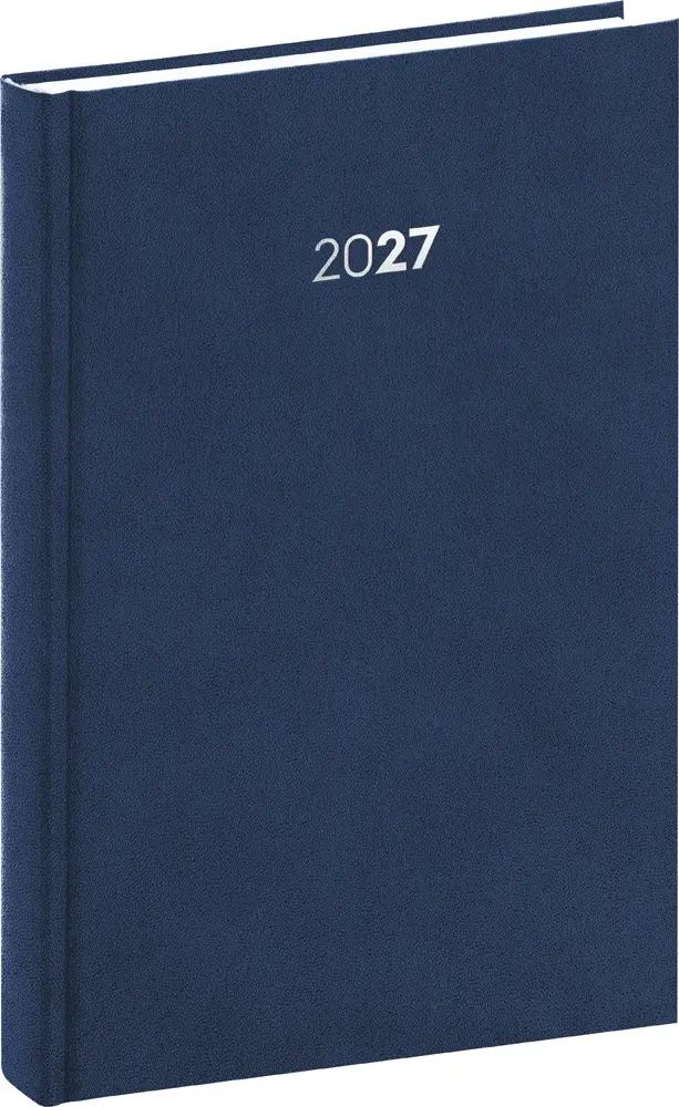 NOTIQUE Denní diář Balakon 2027, tmavě modrý, 15 x 21 cm