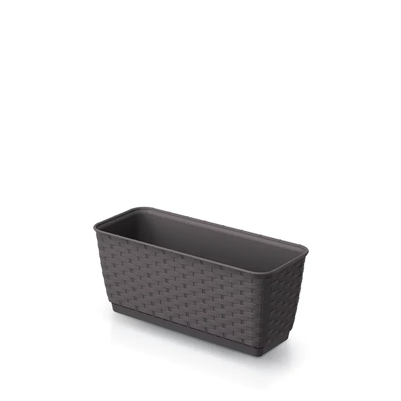 Truhlík s miskou RATOLLA CASE P umbra 40cm