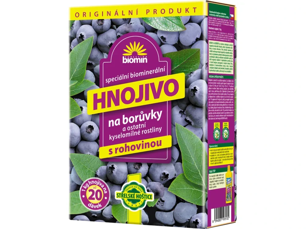 Orgamin hnojivo pro borůvky 1kg