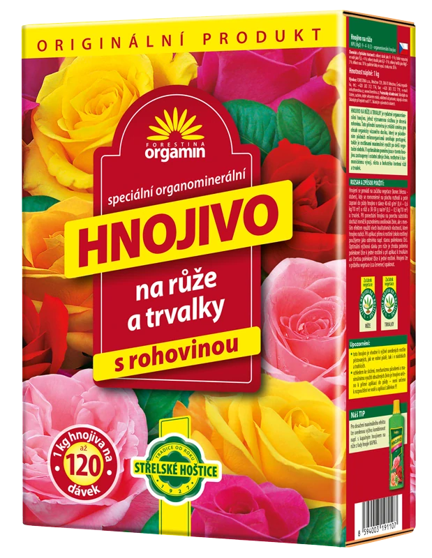 Orgamin Na růže a trvalky 1kg