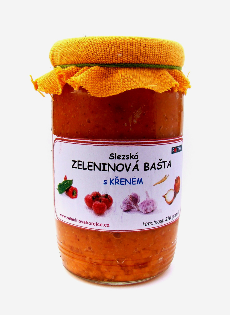 Zeleninová bašta s křenem 370g