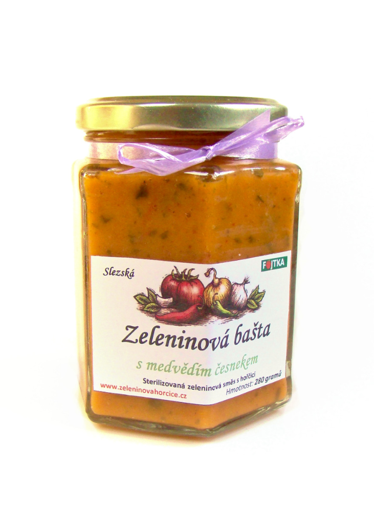 Zeleninová bašta s medvědím česnekem 280g