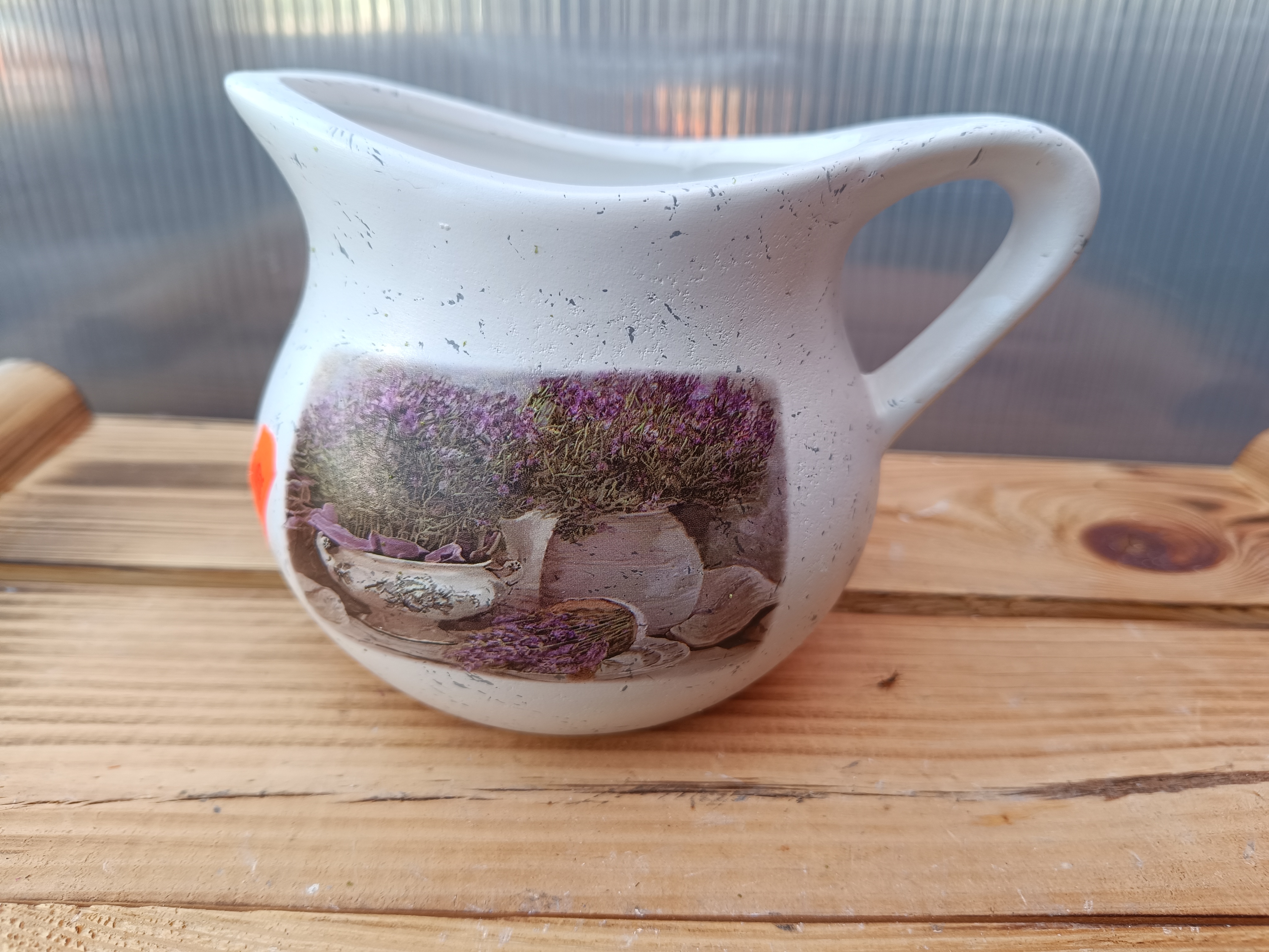 Konev - levadule - keramika 15.5x13x11cm
