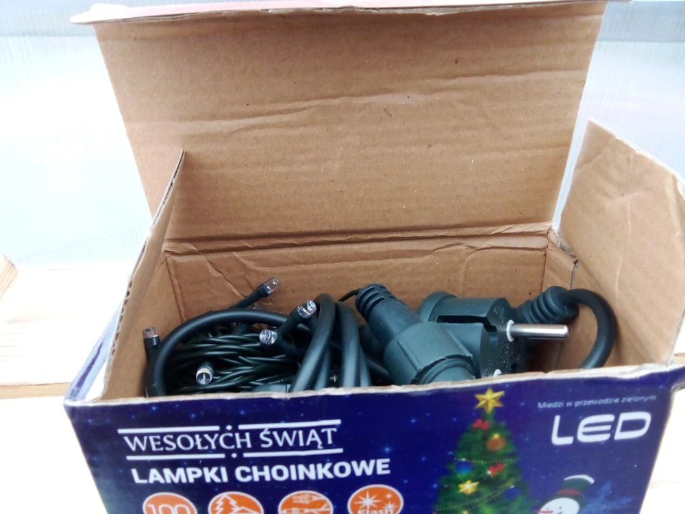 Vánoční 100LED světýlka 8.5m barevné