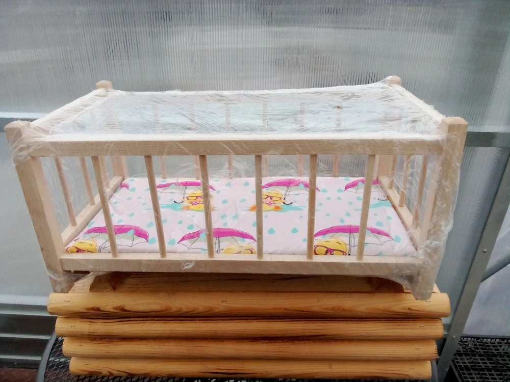 Dětská postýlka 50cm - kolébka dekorace