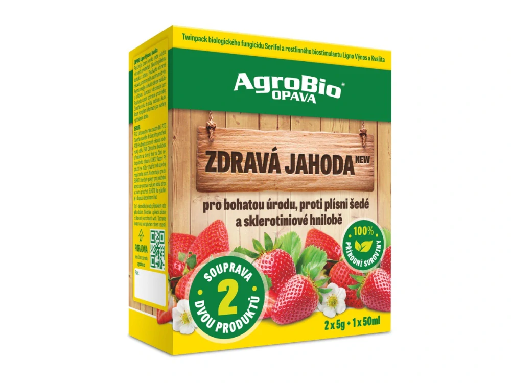 Zdravá jahoda NEW - souprava 2x5g + 1x50ml