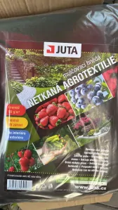 JUTA Netkaná agrotextilie mulčovací hnědá 3,2x10m