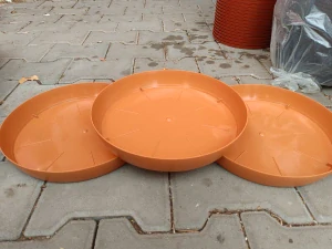 Podmiska 27cm plast teracota