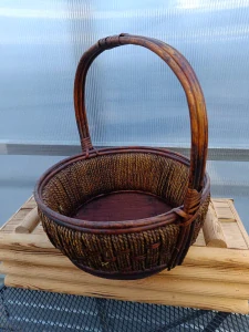 Ratanový košík 34x39cm