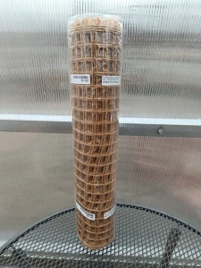 Jutová siť - mříž- hnědá 50cmx5m