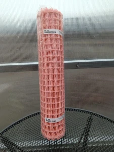 Jutová siť - mříž- lososová 50cmx5m