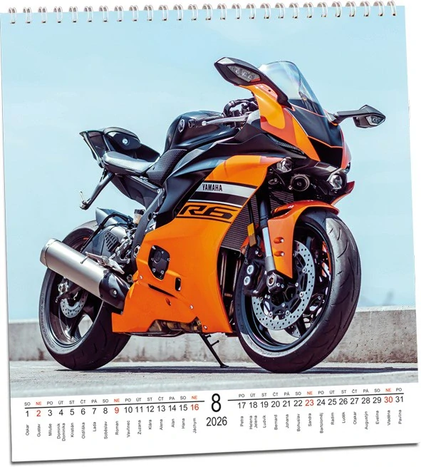 Kalendář Motorky 2026