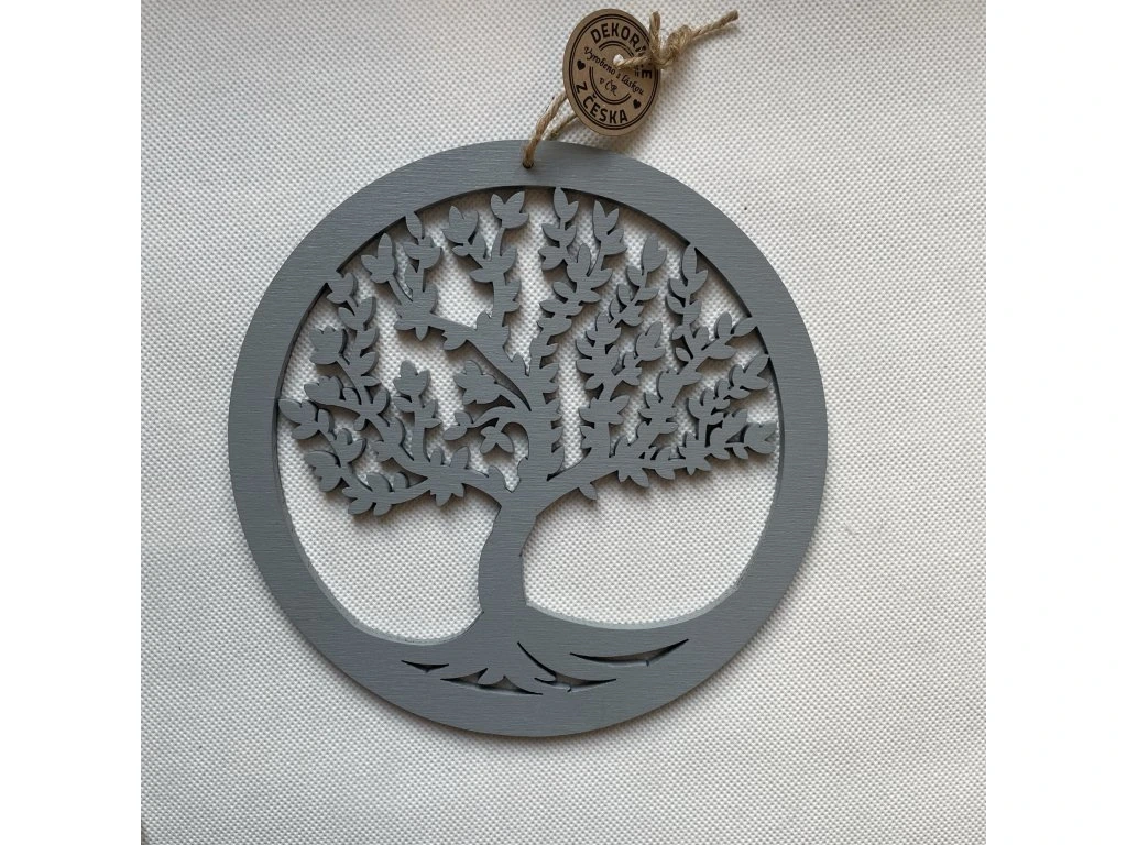 Strom života dřevěný 30 cm závěs