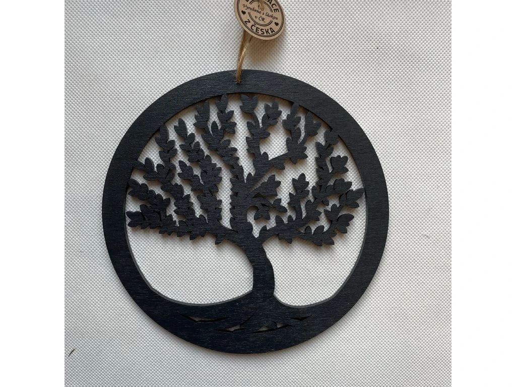 Strom života dřevěný 30 cm závěs