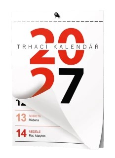 Nástěnný kalendář 2027 Nástěnný kalendář - Trhací kalendář - A6