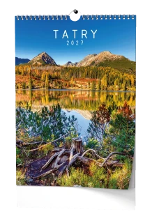 Nástěnný kalendář 2027 Nástěnný kalendář - Tatry - A3