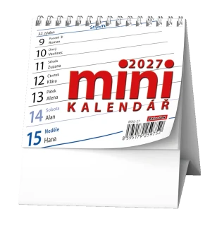 Stolní kalendář 2027 Stolní kalendář - MINI kalendář