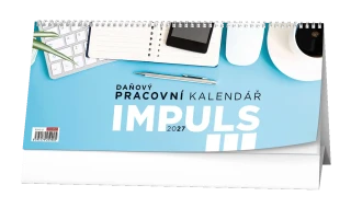 Stolní kalendář 2027 Stolní kalendář - Pracovní kalendář IMPULS III