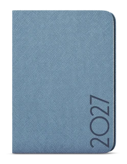Diář 2027 Týdenní diář - Zoro - Tora - A5 - modrošedá