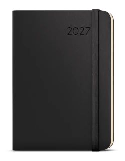 Diář 2027 Týdenní diář - Zoro - Hemingway - A5 - černá