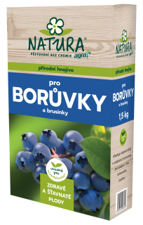 NATURA agro - Přírodní hnojivo pro borůvky a brusinky 1.5kg 