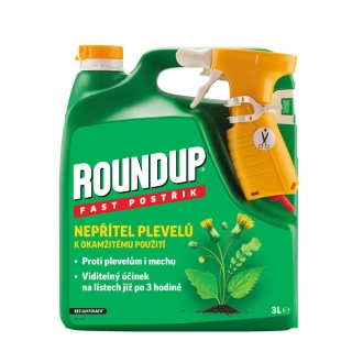 Roundup Fast / bez glyfosátu - 3 l rozprašovač EVERGREEN