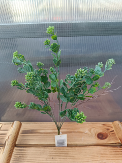 Plastová květina - rozchodník - zelený 39cm