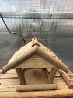 Dřevěná ptačí budka - krmítko 20x25x20cm