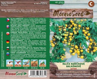 Rajče balkónové žl. Aztek -osivo