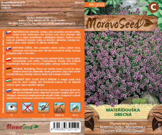 Mateřidouška fialová - osivo
