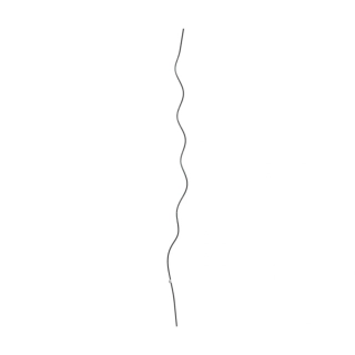 Tyč zahradní, drátěná, zelený komaxit, k rajčatům, O 6,5 mm, délka 1800 mm