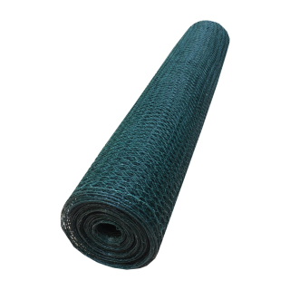 TOPTRADE pletivo králičí, poplastované, zelené, 13 / 0,9 mm, 1000 mm / 10 m