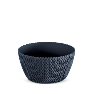 Květináč/ Mísa antracit Splofy Low 23.6cm