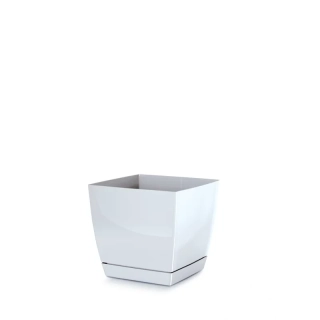 Květináč Coubi Square P s miskou 18cm
