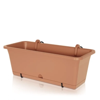 Truhlík CAMELIA W s háky 59.5cm terakota