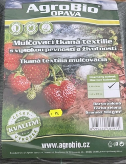 Zelená tkaná textilie 100 g/m2 1.6x5m 