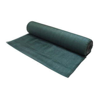 TOPTRADE síť stínící, zelená, 1 x 10 m, 80 g / m2