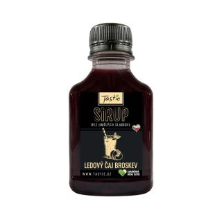 TASTIE sirup ledový čaj broskev 100ml