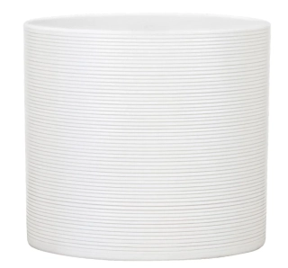 Obal 828 Panna bílý mat 16 cm