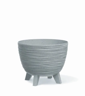 Květináč Furu 23.6cm světlé šedá