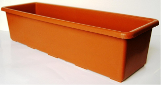 Truhlík 60cm terakota