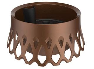 Žardina samozavlažovací Roseta Ø 30 cm – bronz